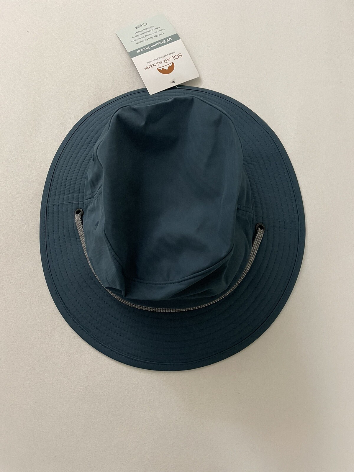 Sun Hat Solar Escape UV Explorer Sun Protection Bucket Hat Blue Gray