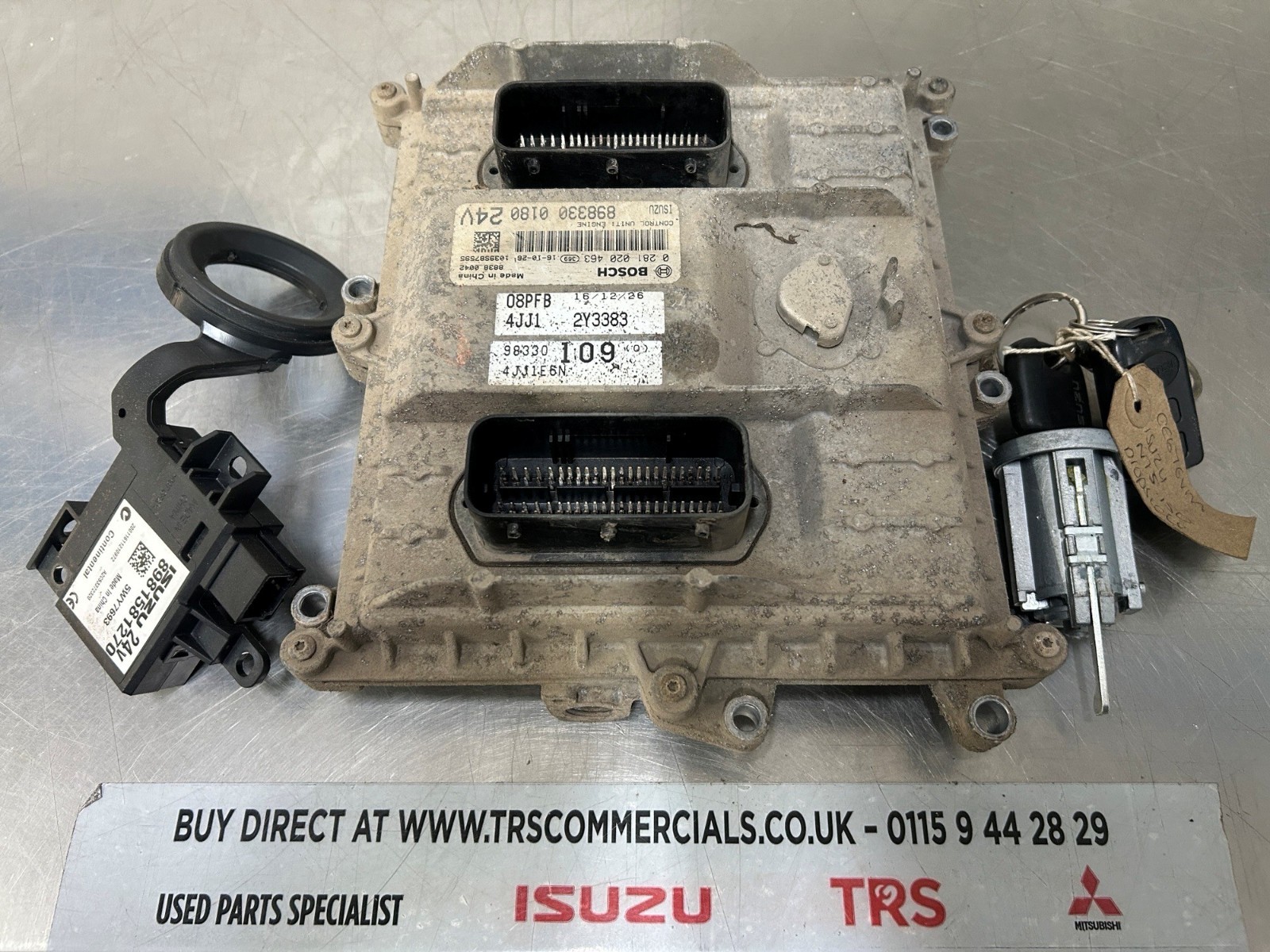 Used Isuzu Truck N Series 4JJ1 Euro 6 ECU, Transponder & Keys 8983301090