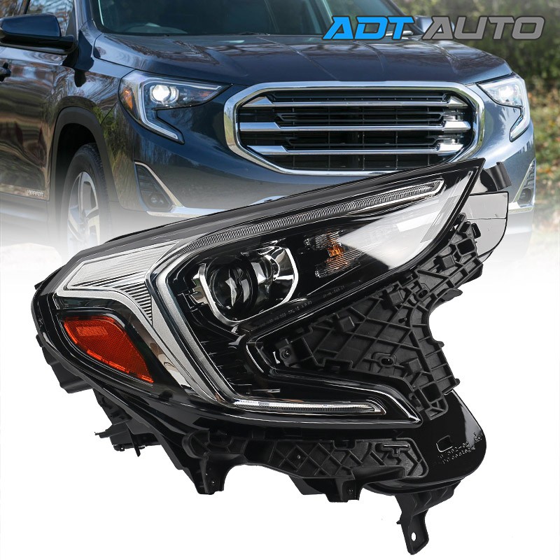 HID/Xenon Headlight For GMC Terrain 2018-2021 Assembly Ballast & Bulb Passenger