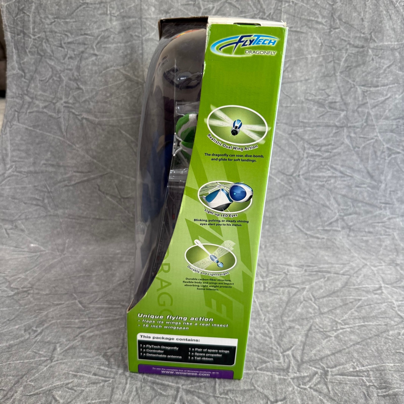 WowWee Toy Flytech Robotic Dragonfly RC Radio Drone Remote