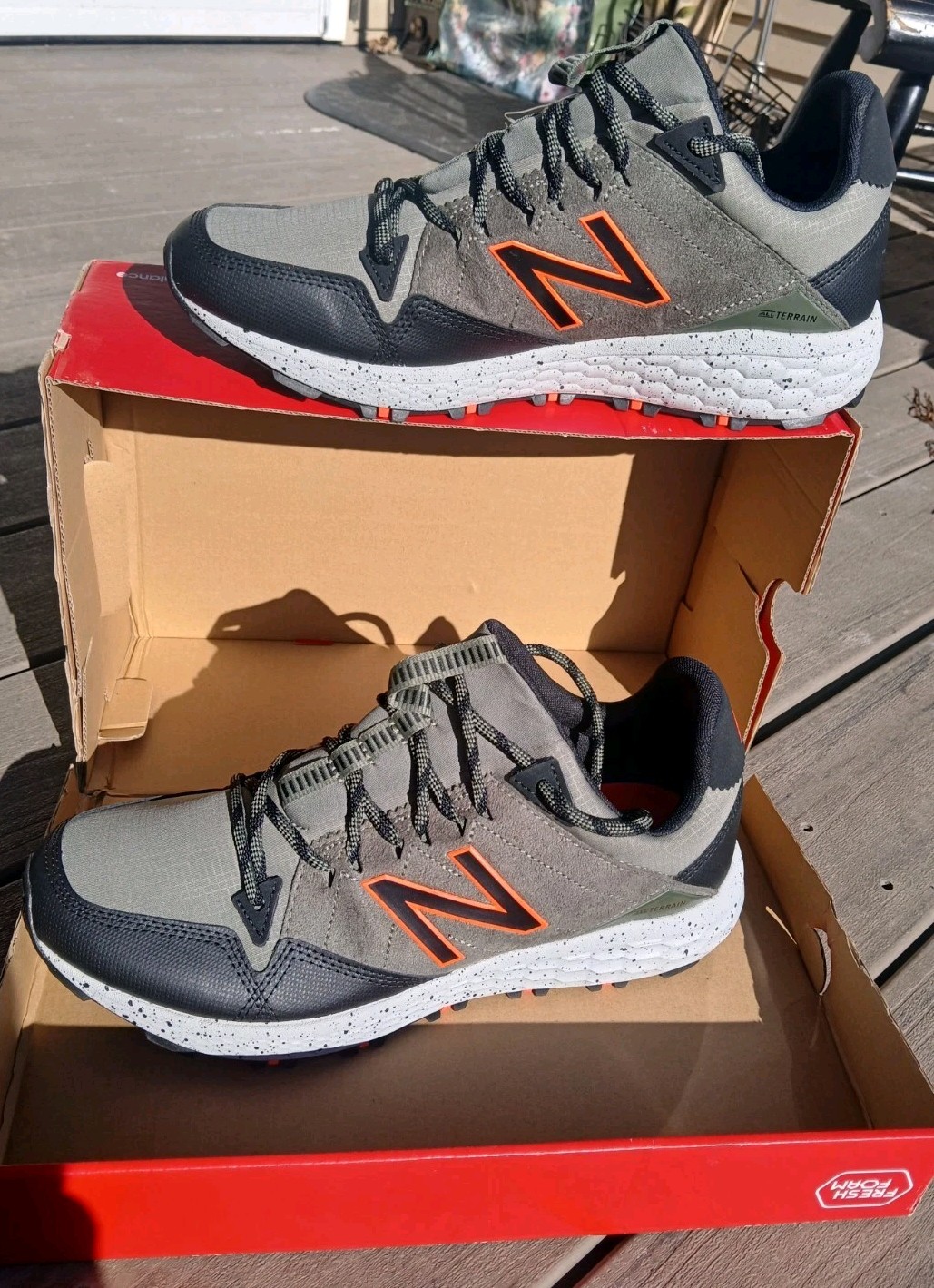 New Balance Fresh Foam Crag Trail v1 Sneakers Running Green Men 12