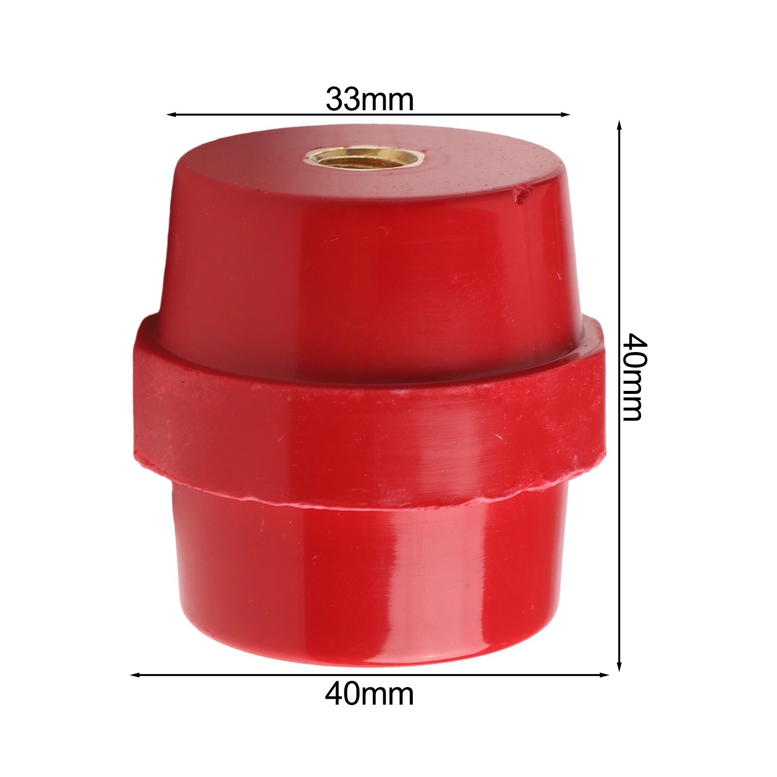 Busbar Insulator Package 10pcs SM40 M8 for Superior Electrical Isolation