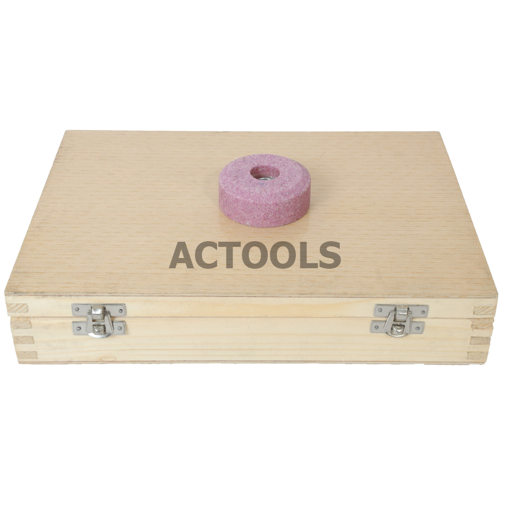 Valve Seat Grinding Stones 12 Pcs With Stone Dresser & 6 pcs Pilots + Holder USA