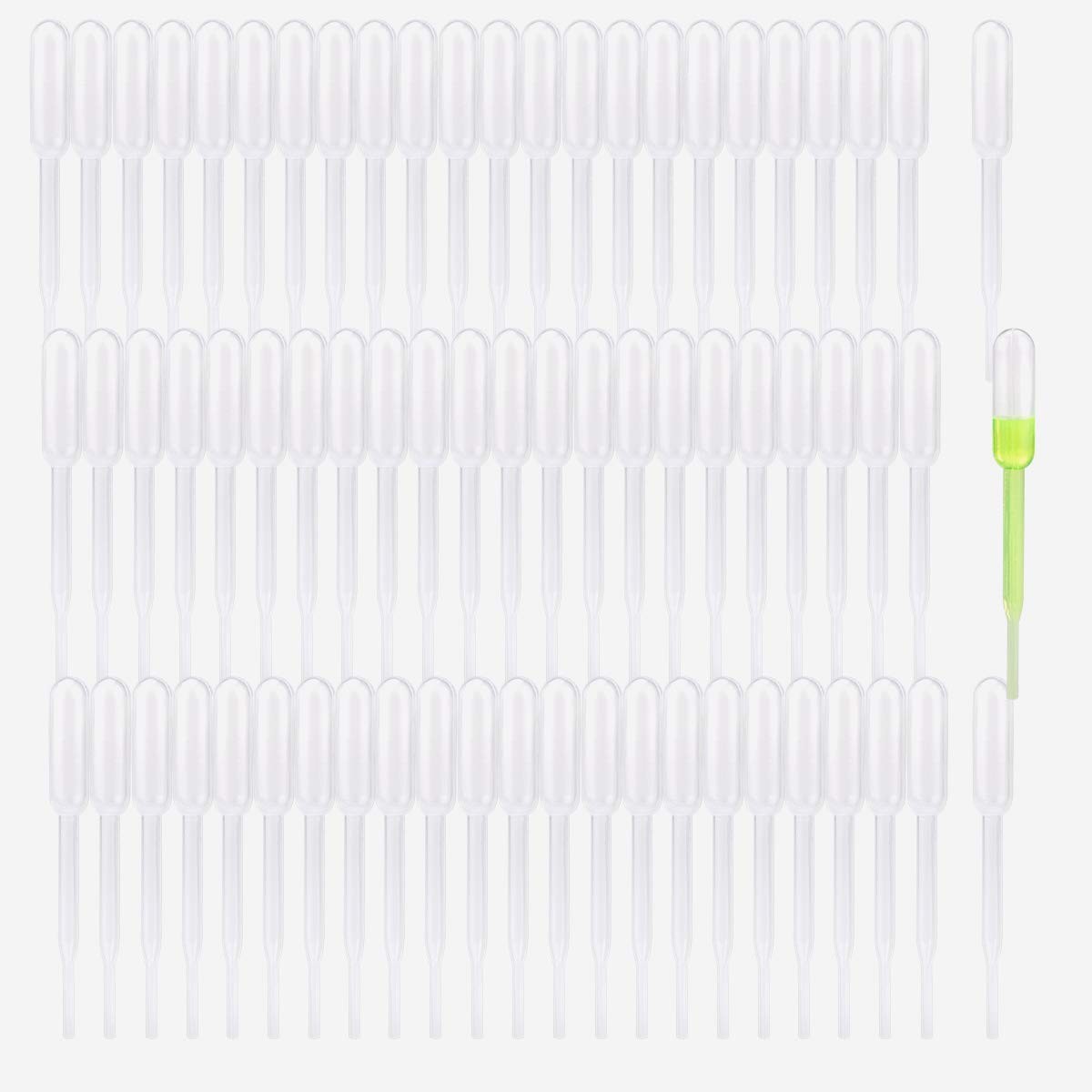 moveland 0.2ml Plastic Mini Transfer Pipettes for Liquid Mixture, 0.2 ml