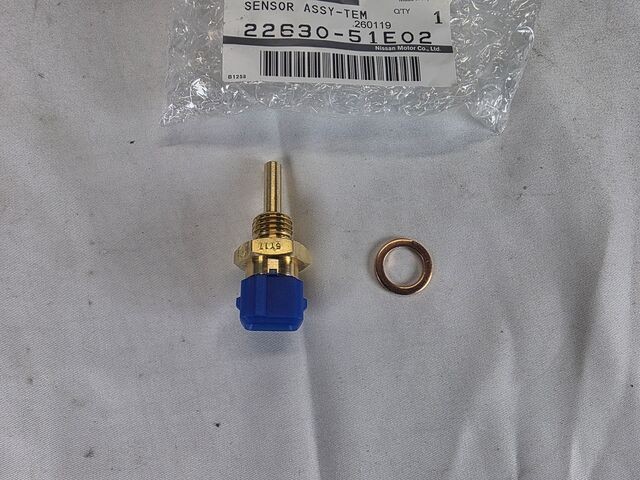 Genuine OEM Nissan Engine Coolant Temperature Sensor 22630-51E02