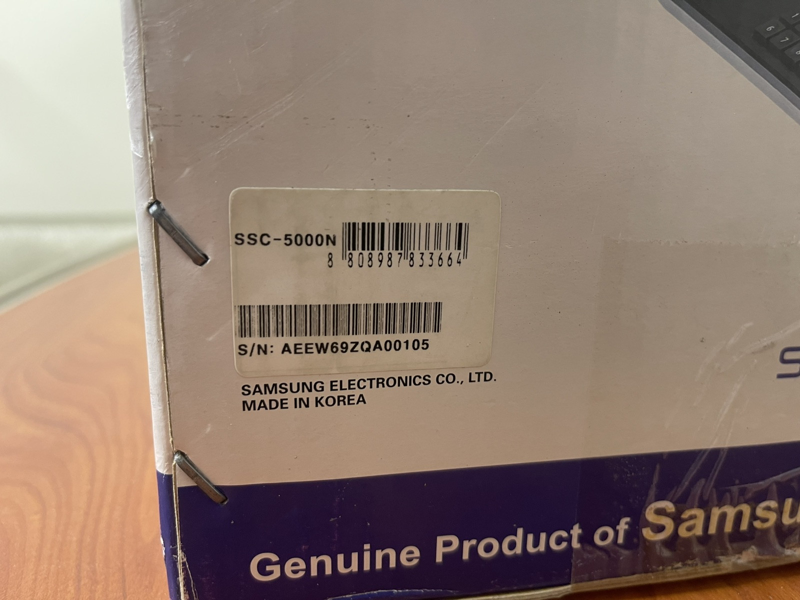 Samsung SSC-5000 Keyboard Controller Surveillance Security Camera - NEW Open Box