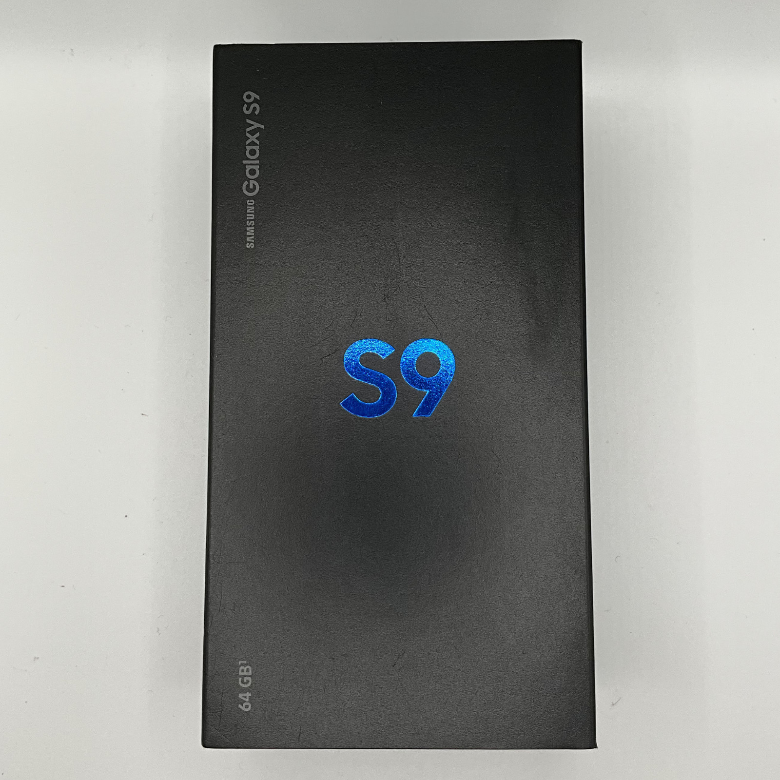 Midnight Black Samsung Galaxy S9 BOX ONLY + SAMSUNG USB CONNECTOR