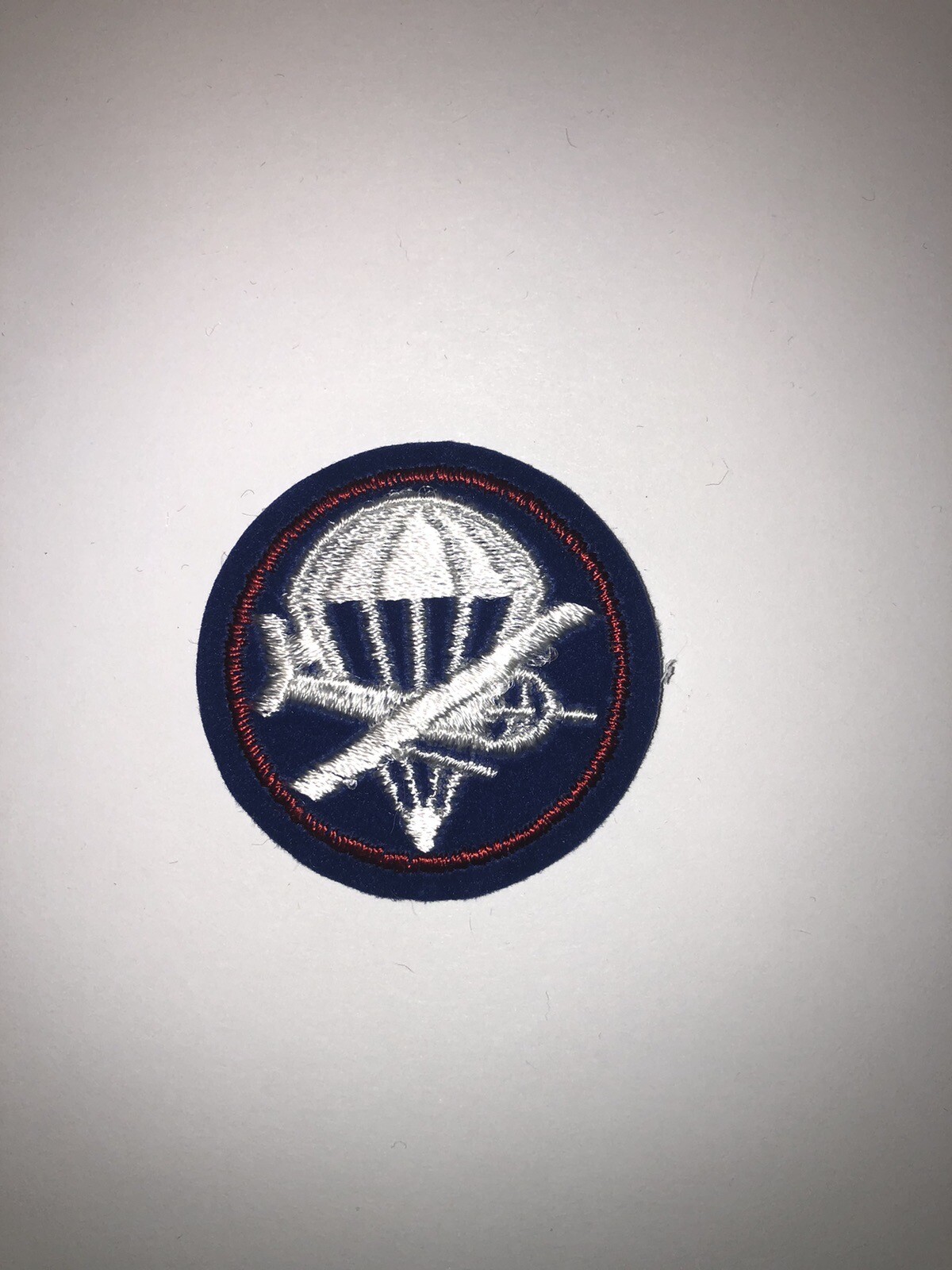 U.S. Army  Airborne Cap Patch - Officers  Reproduction Copy