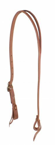 Harness Leather One Split Ear Western Bosal Hanger Headstall Bridle 74072