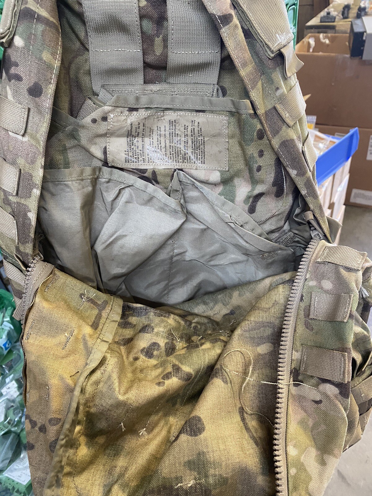 Ocp Scorpion Medium Molle II Backpack 3 Days Assault Pack 8465-01-585-1512