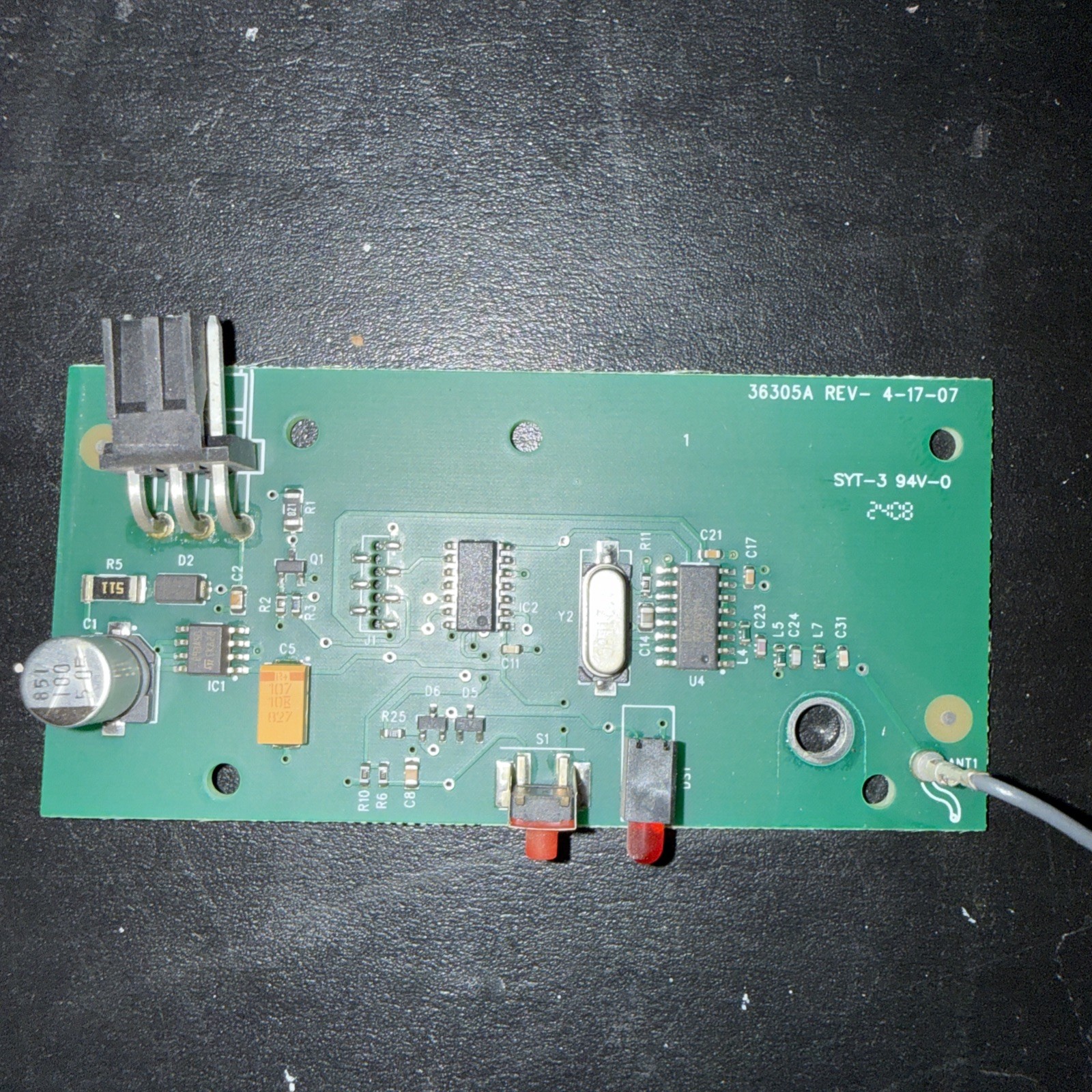Genie Pro Garage Door Opener GPS1200IC  Receiver Board 36306R 340731
