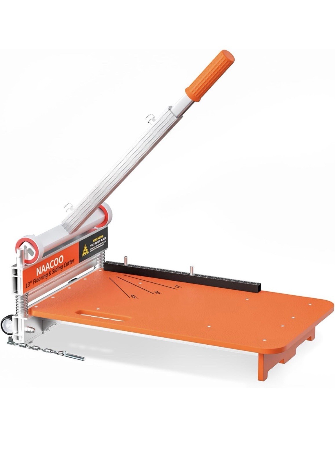Naacoo 13" Heavy Duty Laminate Vinyl Floor & Siding Cutter Light Use Open Box