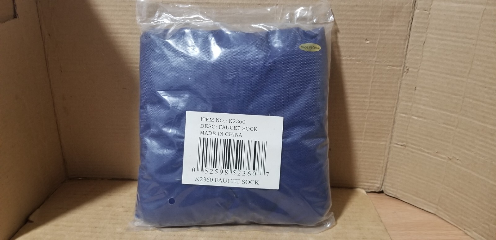 Faucet Sock Insulated Bag K2360 , New sealed