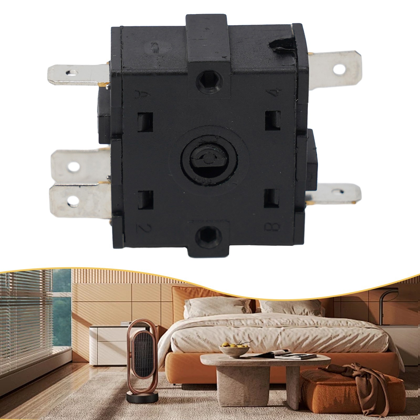 for versatile Compatibility Rotary Switch Selector for Electric Room Heater