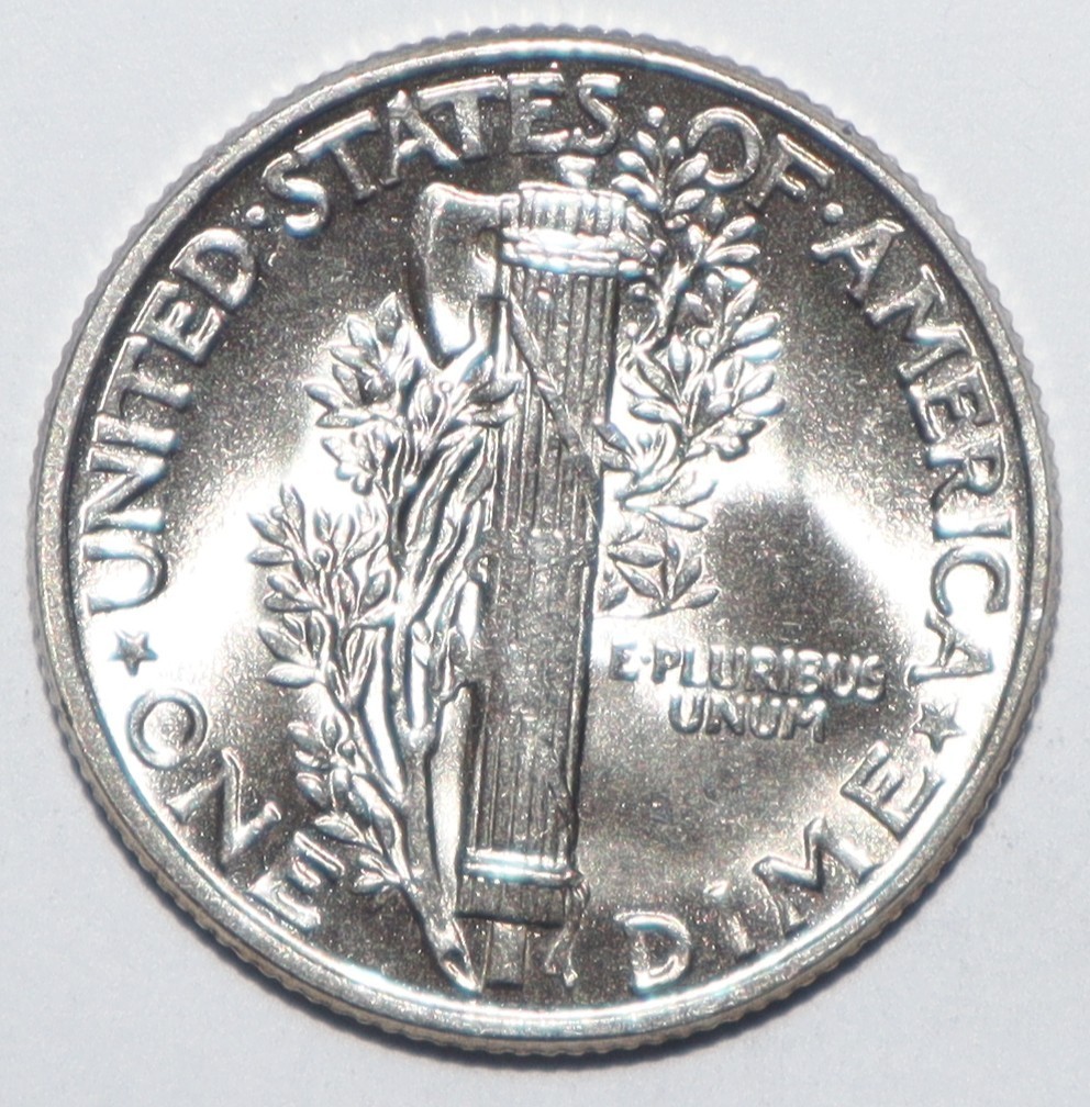 1945 Mercury Dime CHOICE BRILLIANT UNCIRCULATED (L242)