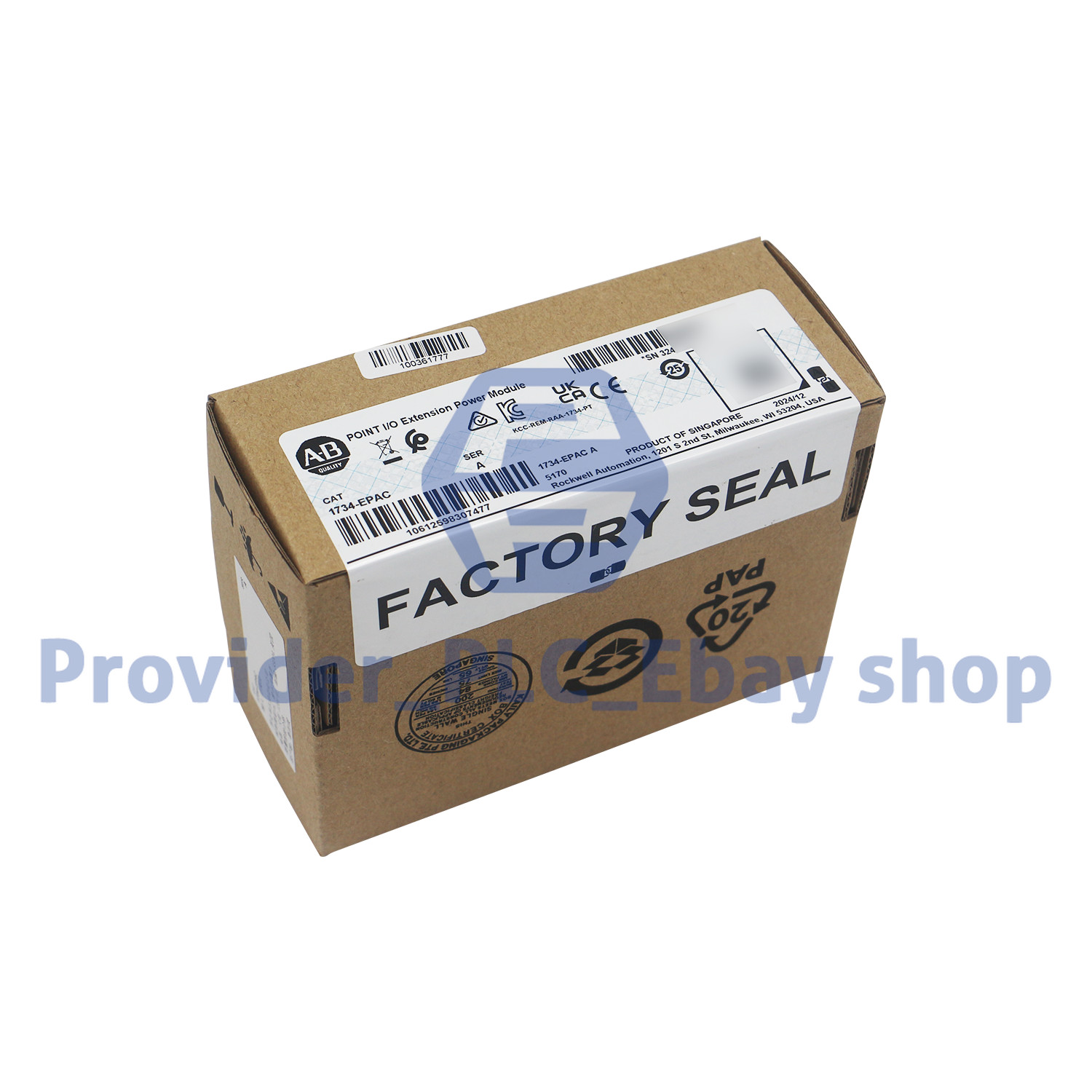 New Factory Seal Allen Bradley 1734-EPAC Point I/O Extension Power Module