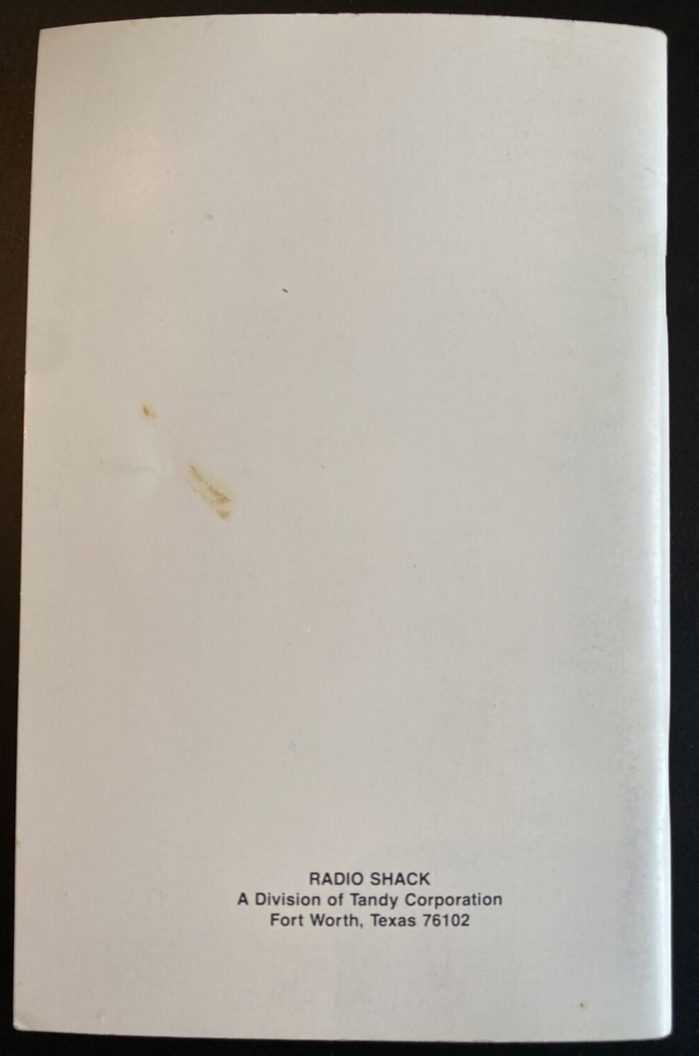 Vtg & Orig User's Guide / Manual for Tandy 25-3525 2400BPS Internal Modem EUC