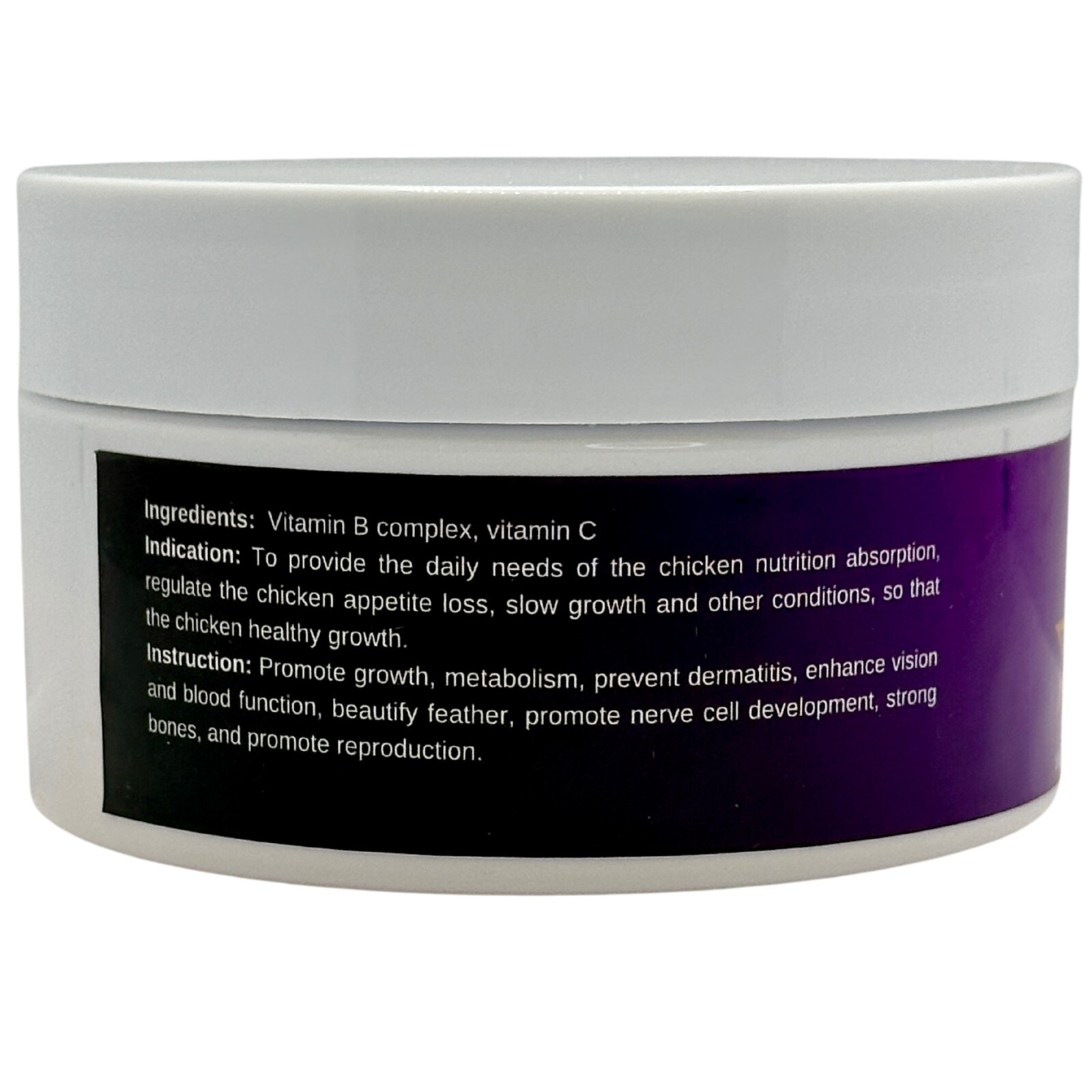 Multi-Vitamins Supplement for Chickens, Fertility, Bone & Growth Support 100g