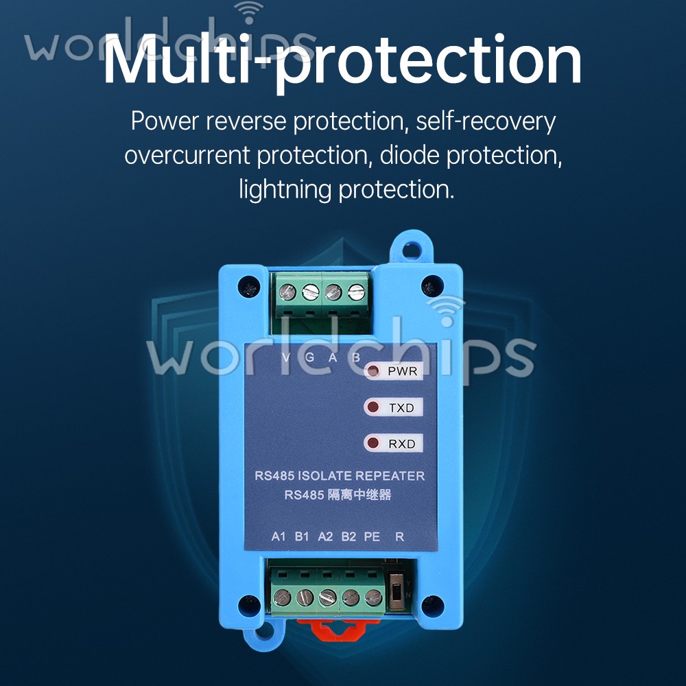 RS232 Serial port to 2.4Ghz WIFI Transparent Transmission Module Multi protocol