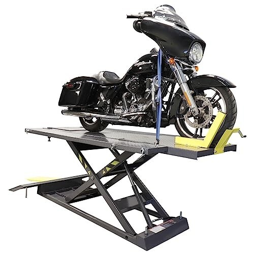 Ranger RML-1500XL-1500lb Capacity Motorcyle/ATV Lift Platform w/ Wheel Vise