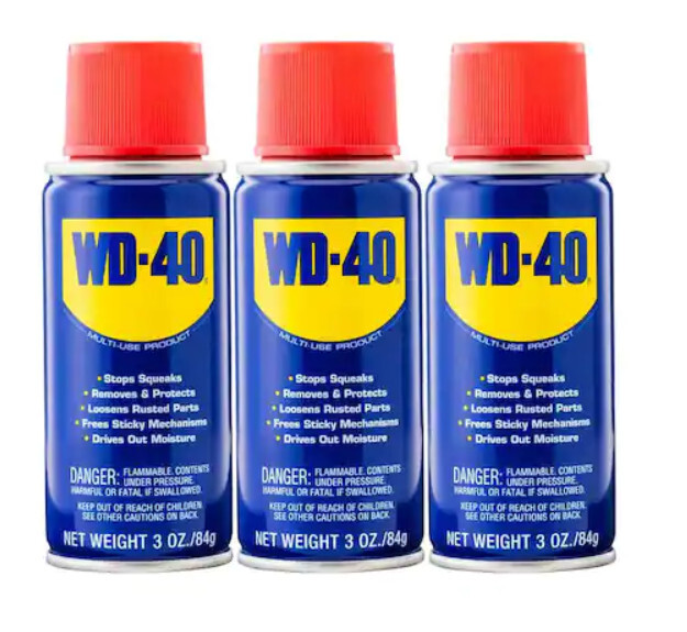 WD-40 Original Formula, Multi-Purpose Lubricant Spray - 1,2 or 3 Pack