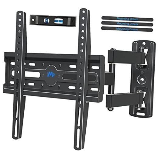 TV Wall Mount Swivel and Tilt for Most 26-55 Inch TV, TV Mount 26"-55" TV