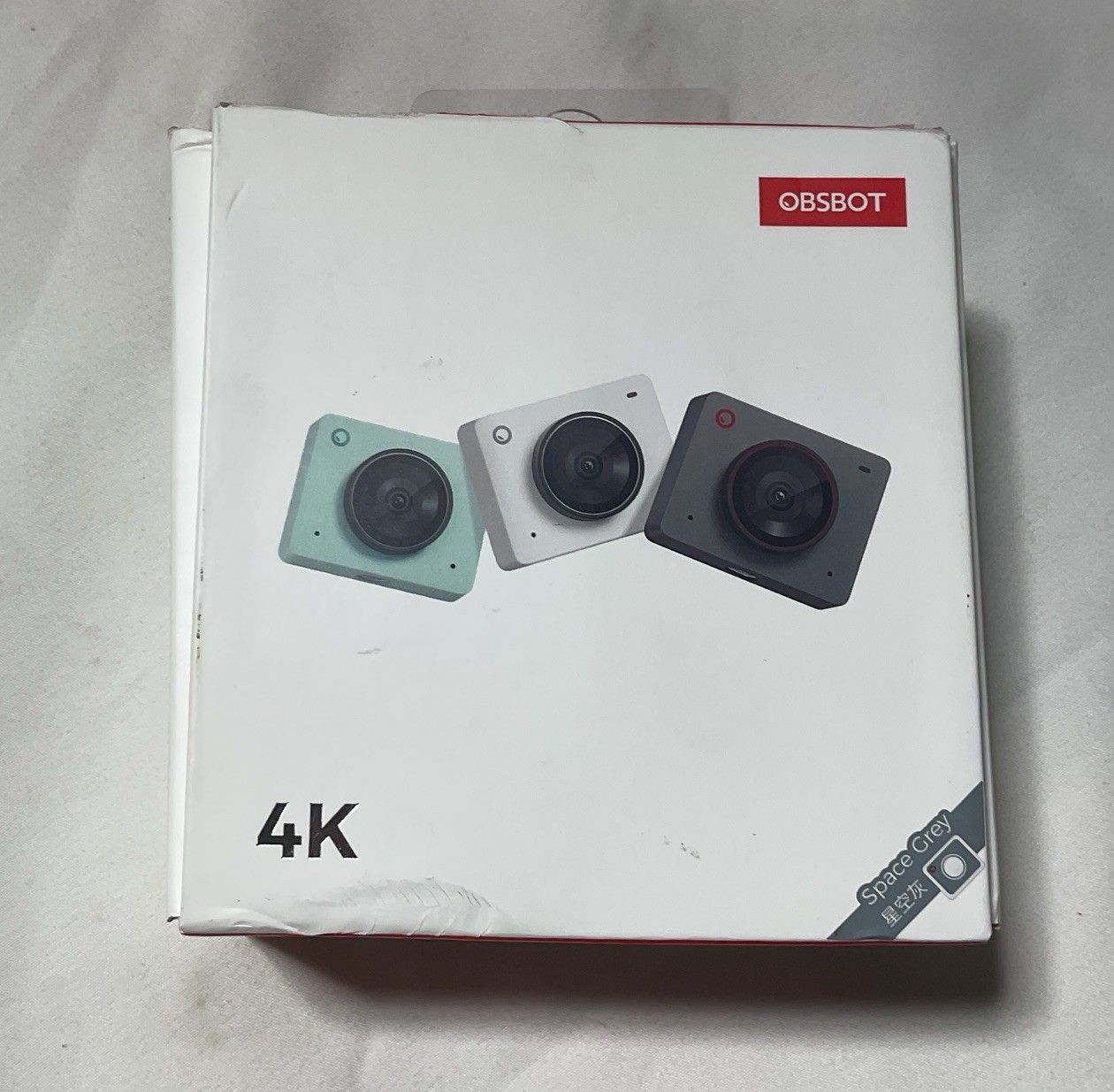 OBSBOT Meet 2 4K AI Powered Webcam Space Grey (OWB-2311-CE) Open Box G2