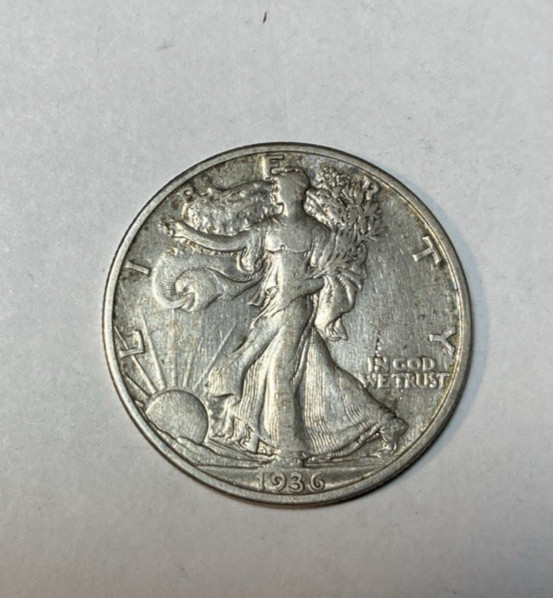 1936-S Walking Liberty Half Dollar Nice XF