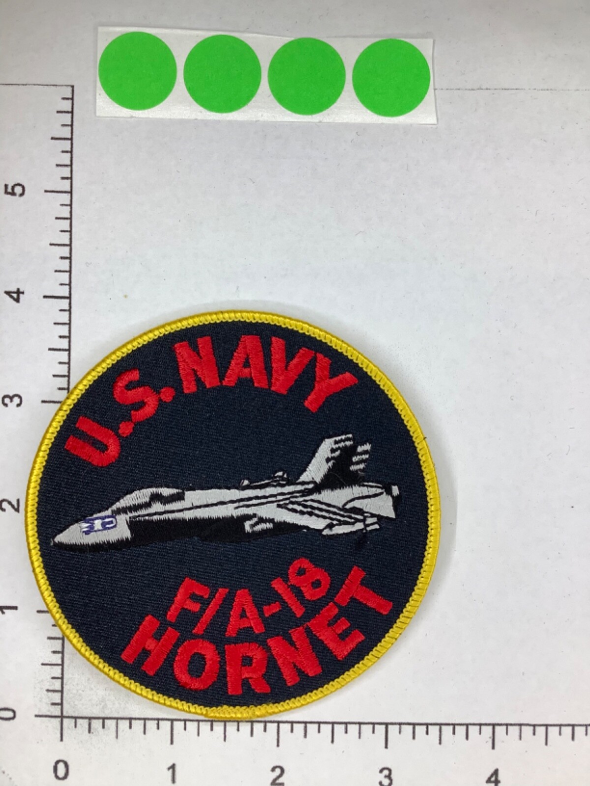 US NAVY F/A-18 HORNET SQUADRON PATCH