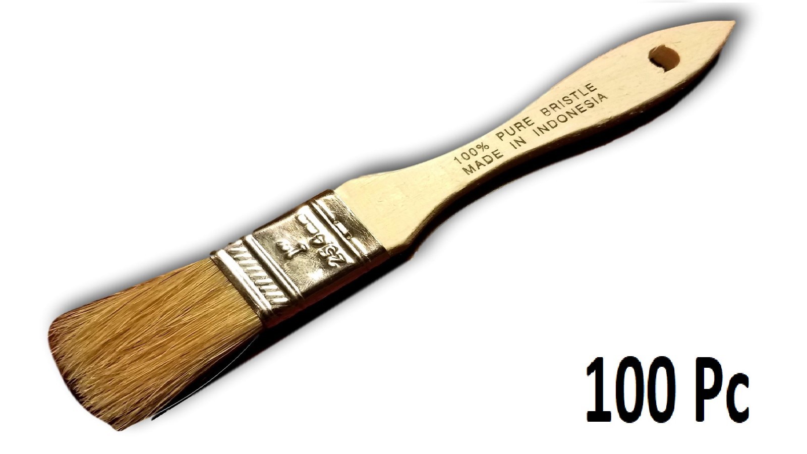 100 Of 1" Chip Brush Brushes Perfect for Adhesives Paint Touchups 1 Inch