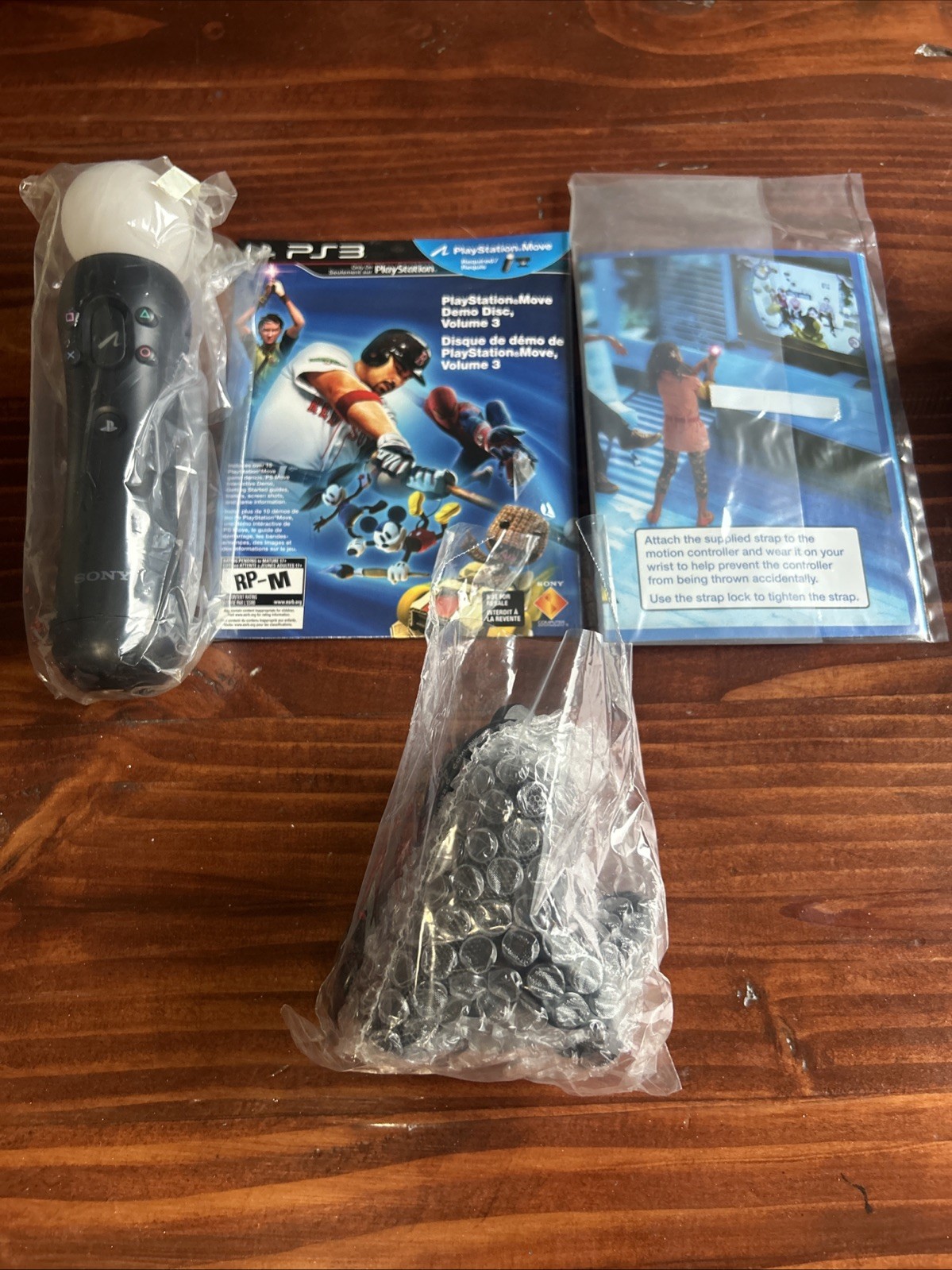 Sony Playstation 3 Move Essentials Pack PS3 Motion Control Eye Camera Open Box
