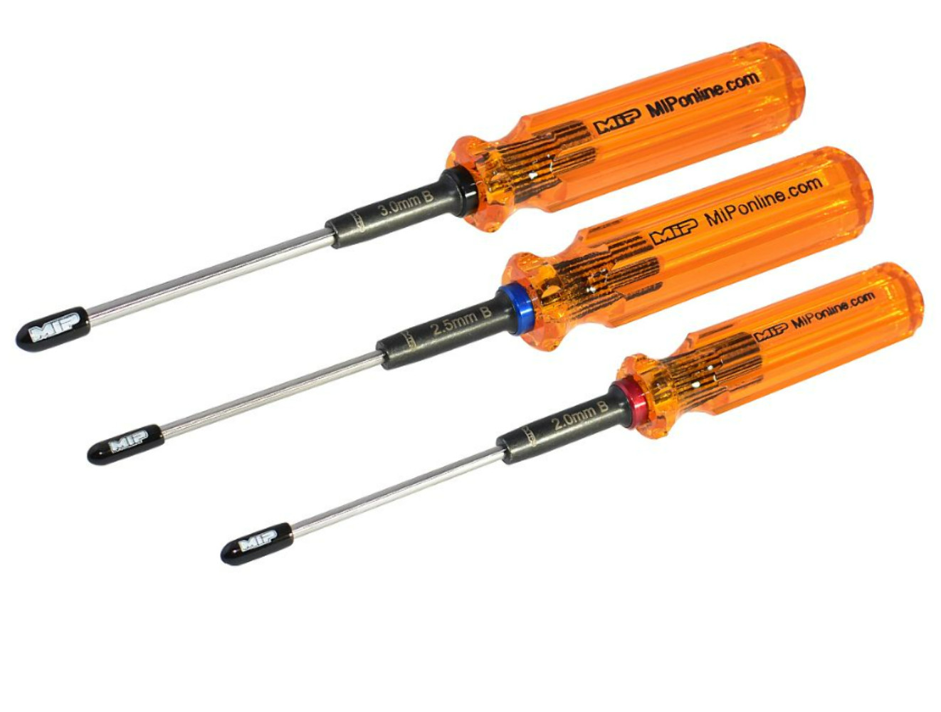 MIP HEX DRIVER BALL WRENCH SET GEN 2, METRIC (2.0, 2.5, 3.0MM) [9606]
