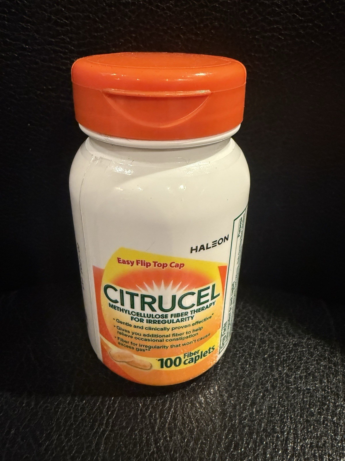 Glaxo Kline Fiber Supplement_CITRUCEL_ 500 mg_100 Caplets_EXP 12/26+_Fast Ship!