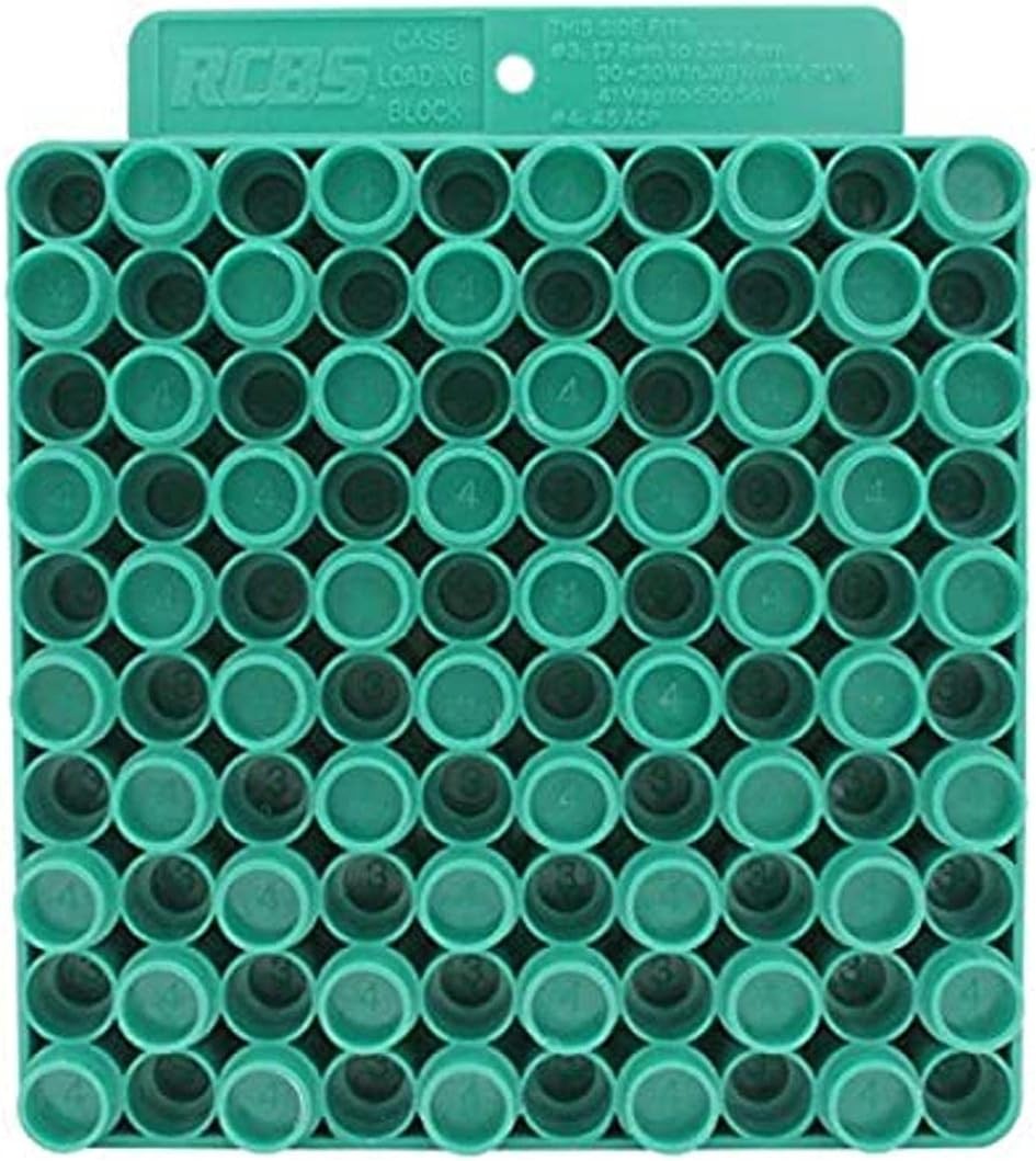 RCBS Universal Case Loading Block, Reloading Block for One Size, Multi