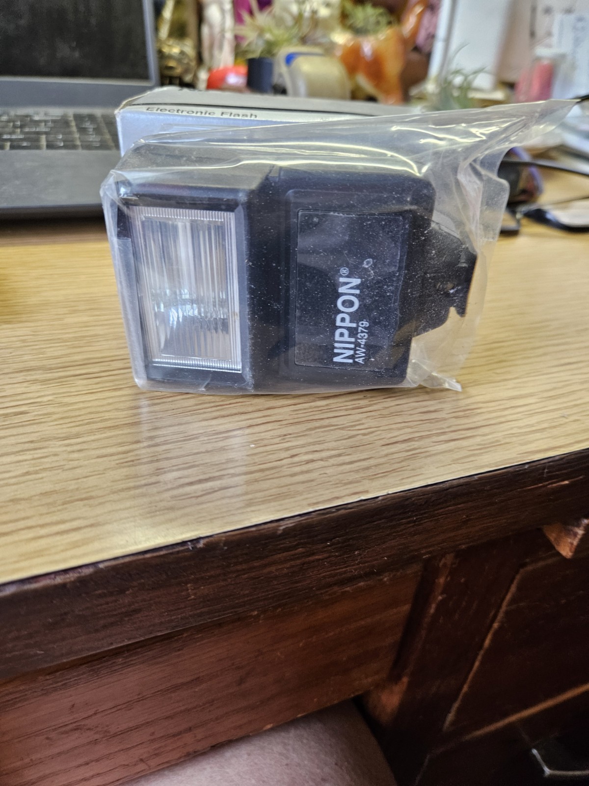 Nippon Vintage Electronic Flash AW4379 NOS Never Opened In Original Box.