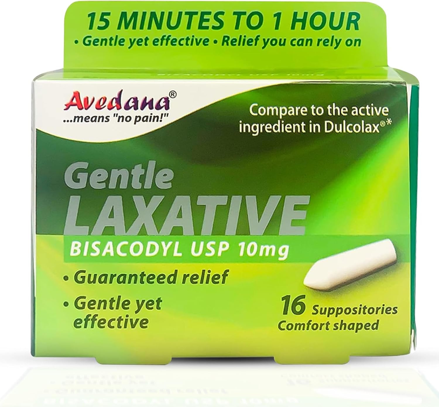Bisacodyl Laxative Suppository | USP 10Mg for Fast, Gentle Constipation Relief |