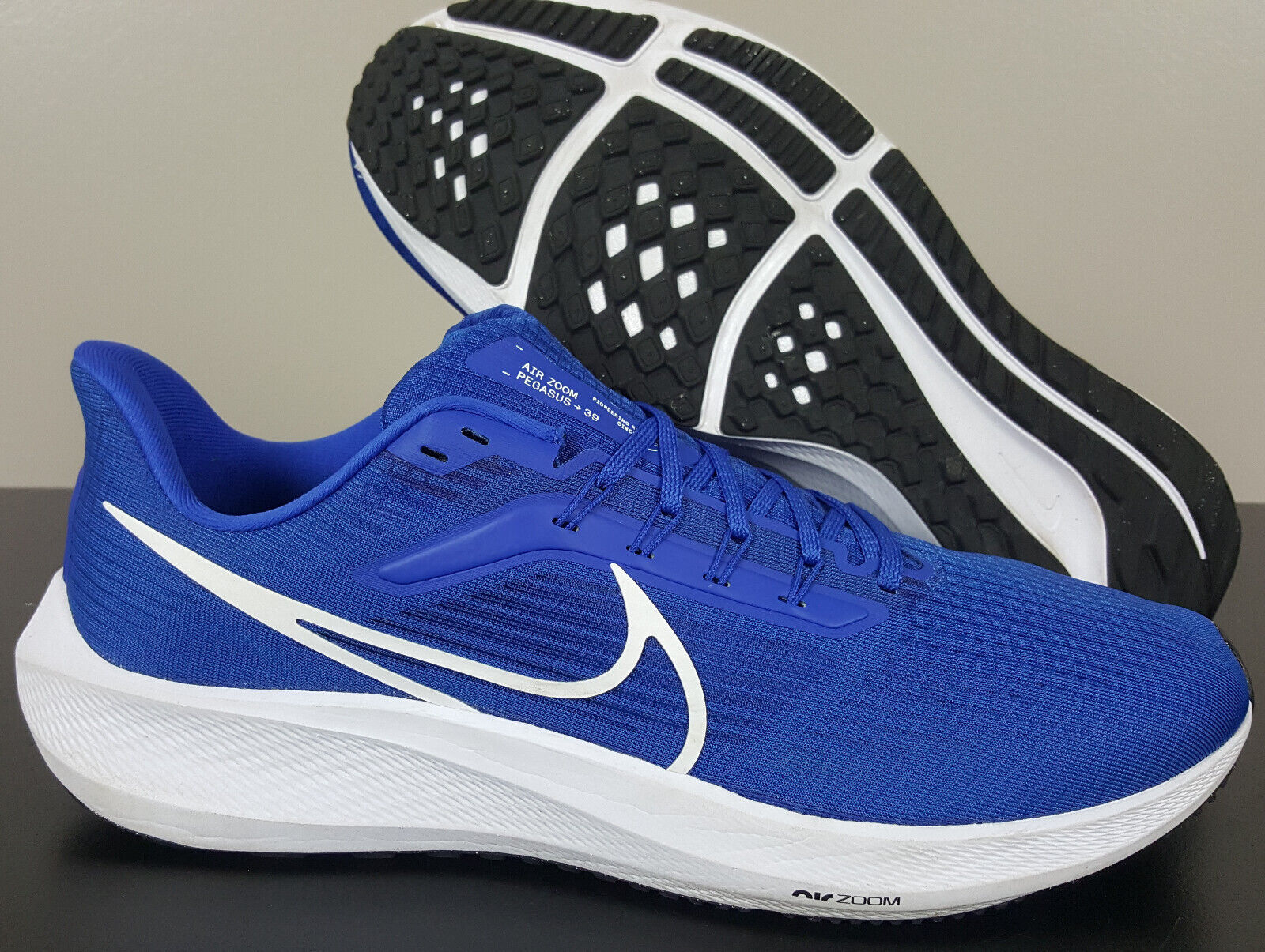 Nike Air Zoom Pegasus 39 TB Game Royal Blue White Black DM0164-402 sz 15 Men's
