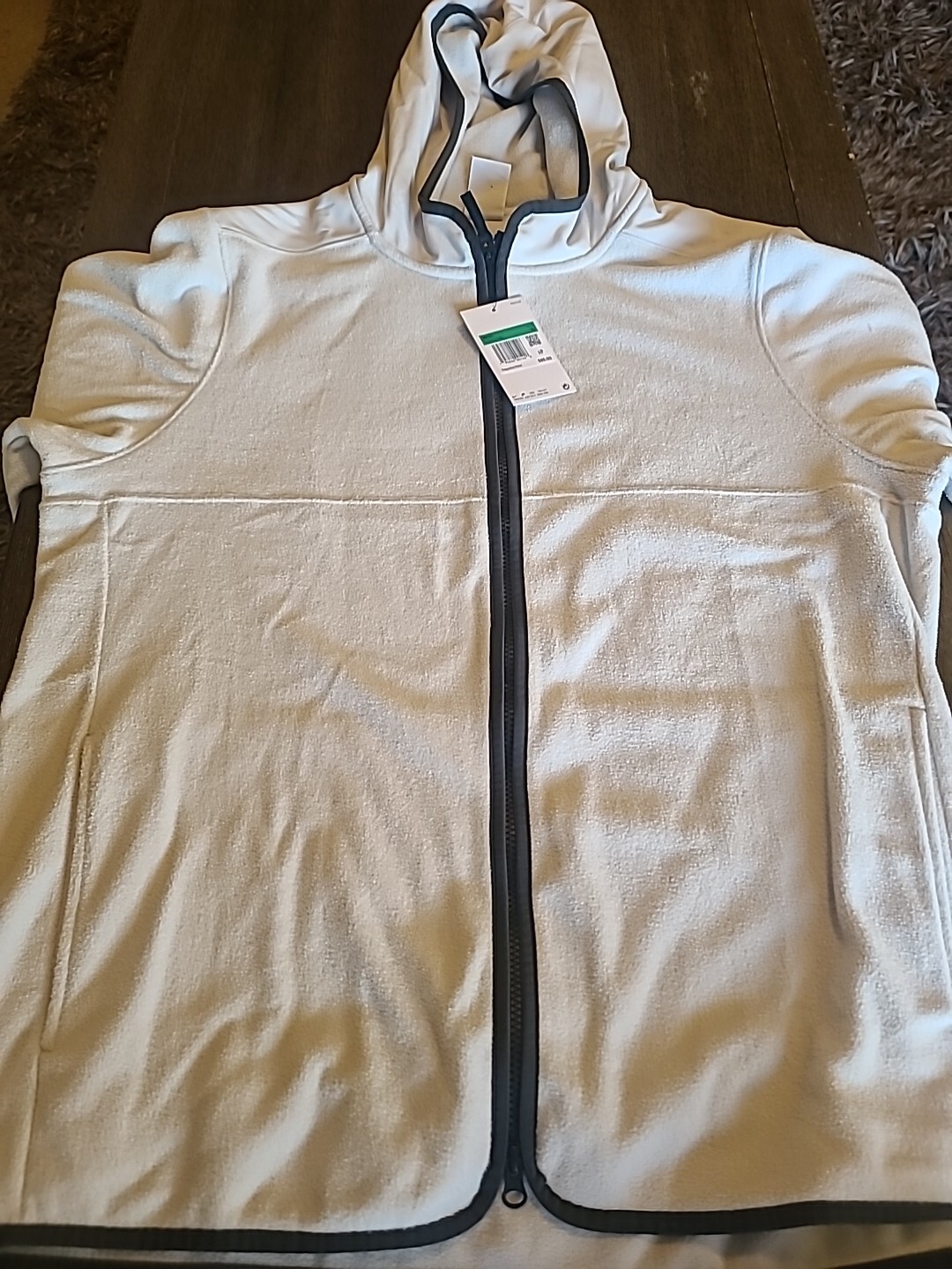 Nike Therma-Fit Victory Golf Hoodie Jacket Smoke Gray DC6475-025 Mens Sz XL NWT