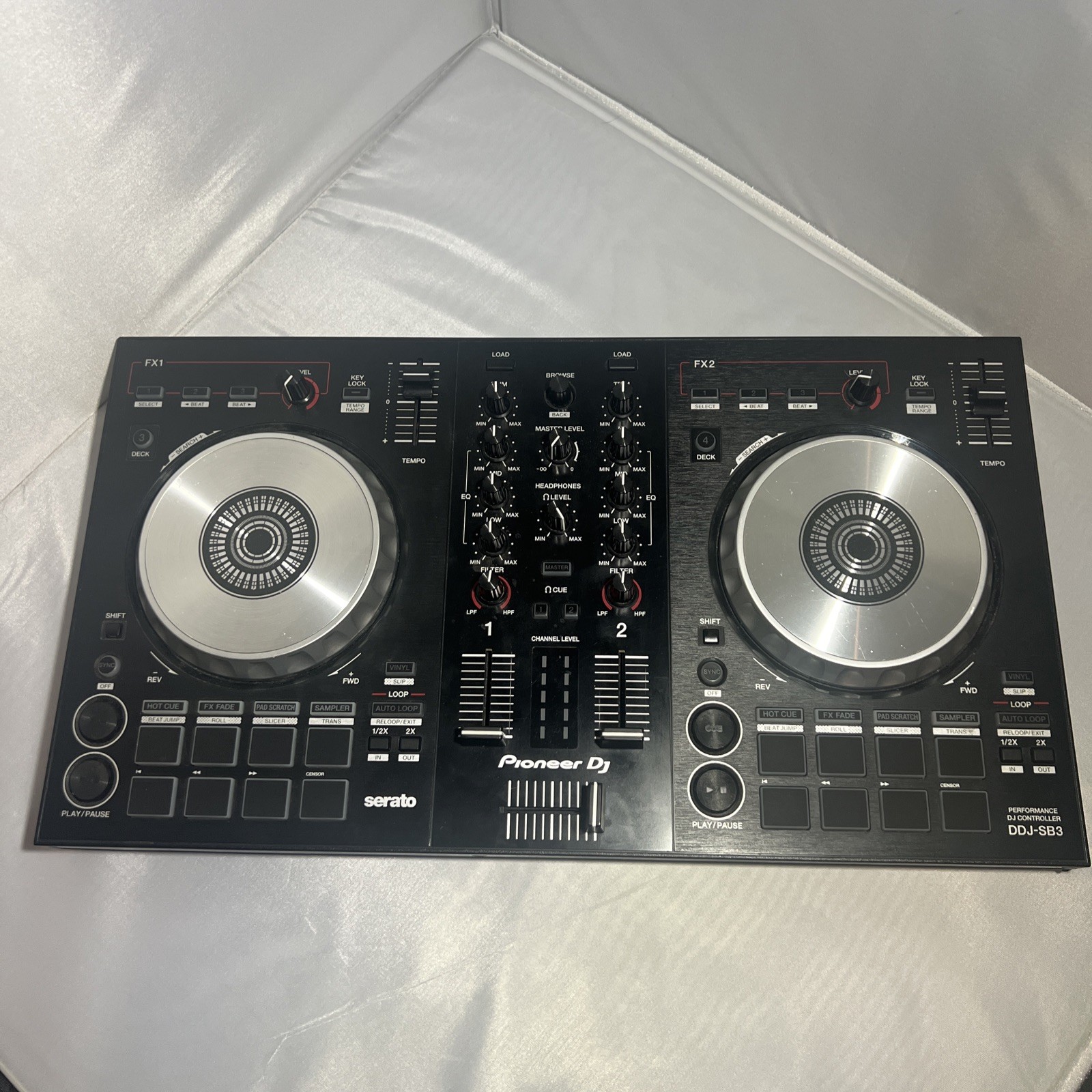Pioneer DDJ-SB3 Black DJ Controller 2-Channel Serato DJ Pro DDJSB3 Japan Used