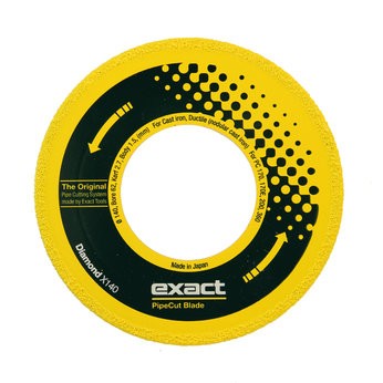 Exact 7010492 X140 Heavy Duty Diamond Saw Blade for Cast Iron Ductile