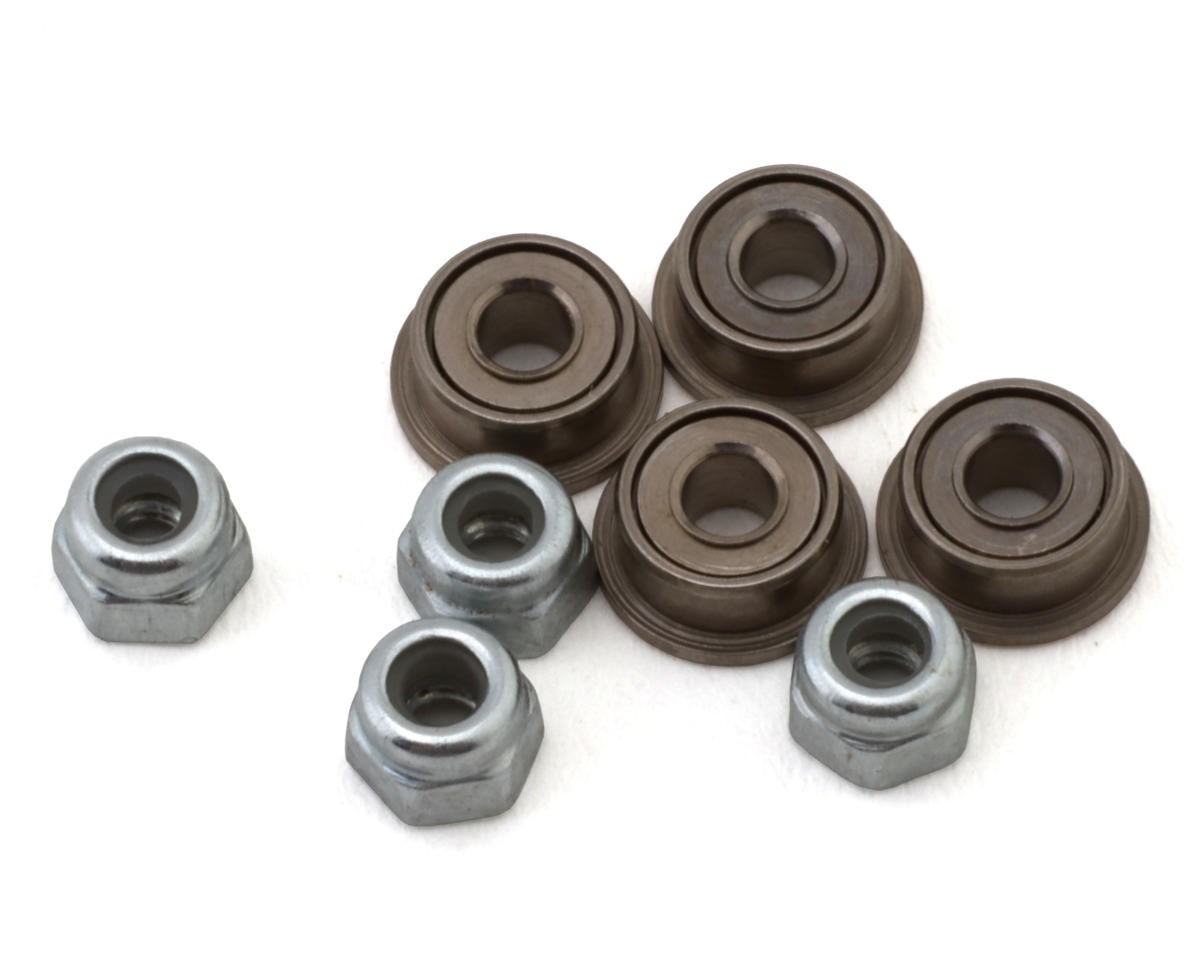 1RC Racing 2x5x2.5mm Flanged Front Wheel Bearings (4) [1RC8505]