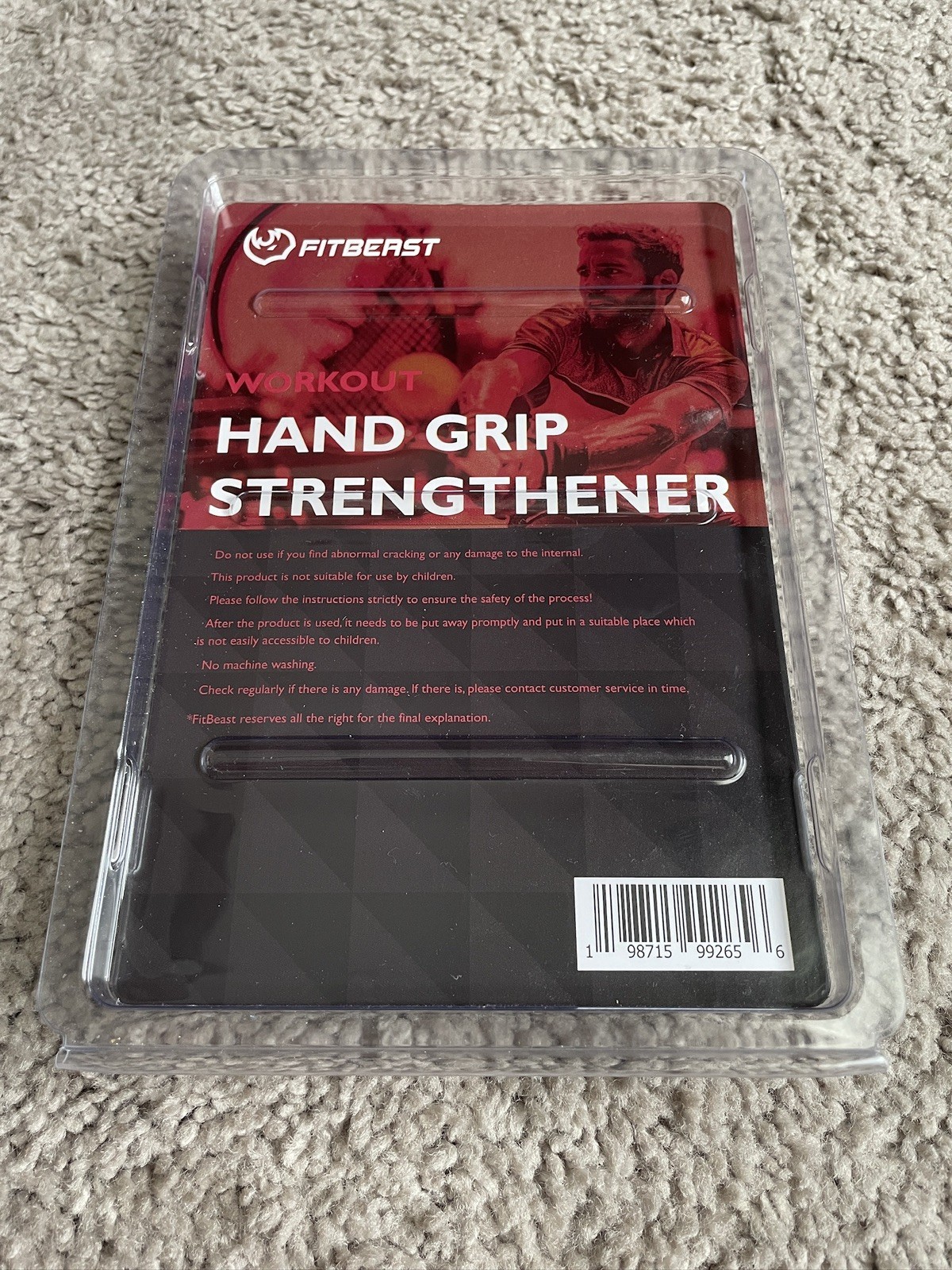 FitBeast Finger Strength Trainer Set and Hand Grip Strengthener