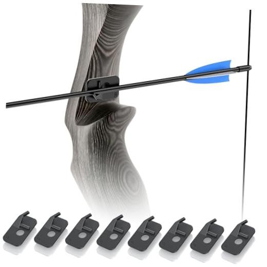 8 Pcs Recurve Bow Rests - Right Hand Archery Rest with Right Hand