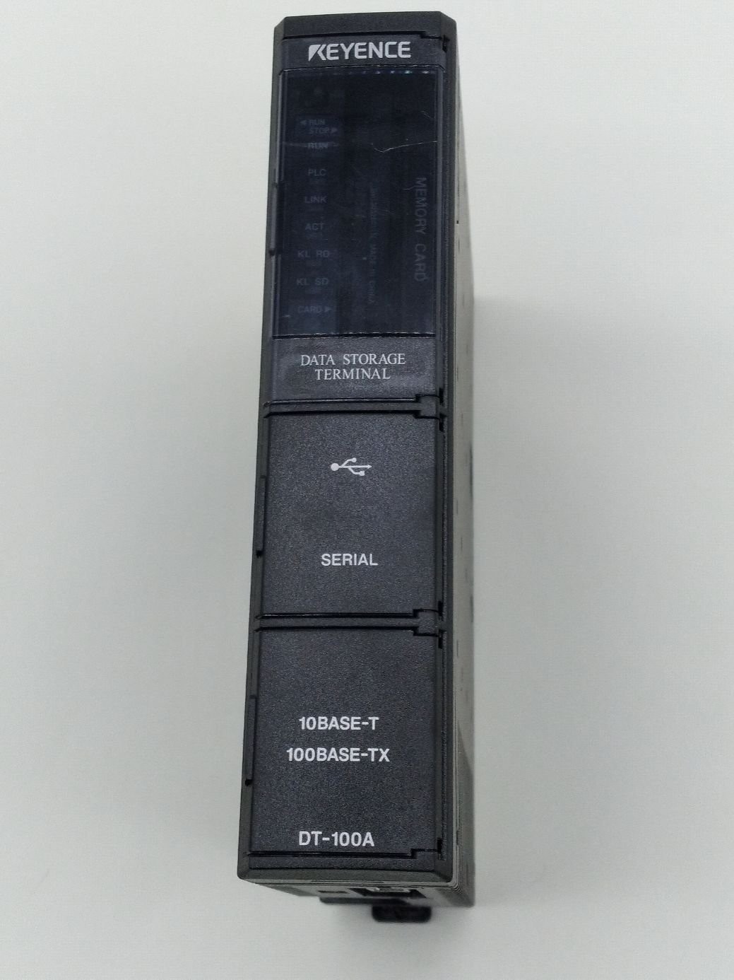 Keyence DT-100A Data Storage Terminal 24VDC 240mA