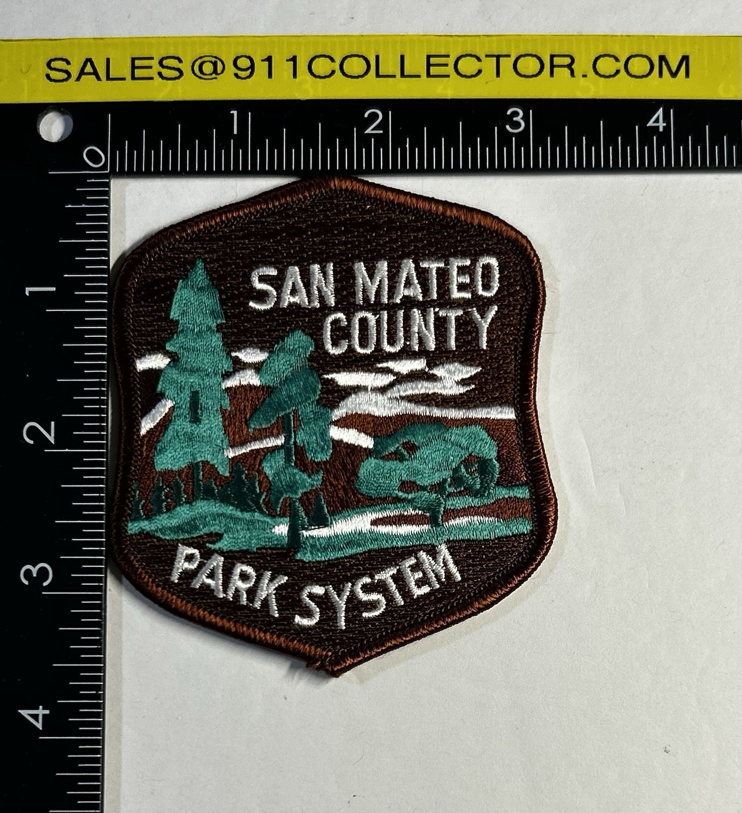 CALIFORNIA CA SAN MATEO COUNTY PARK SYSTEM PATCH #PDD94
