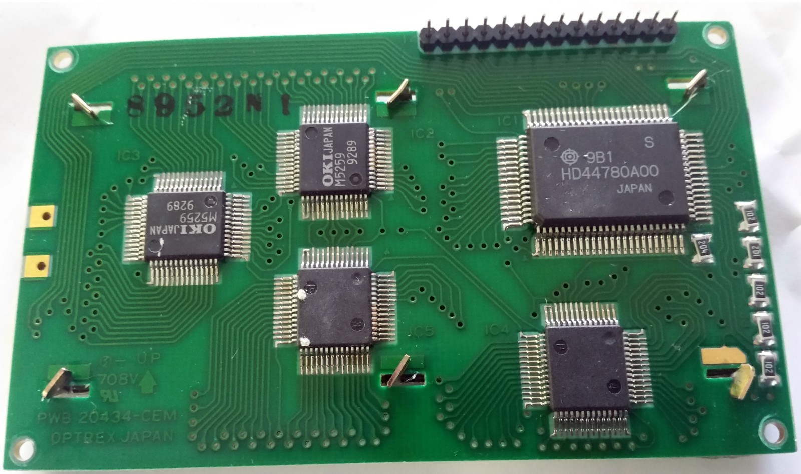 DMC20434 LCD Module PWB20434B CEM Display Optrex