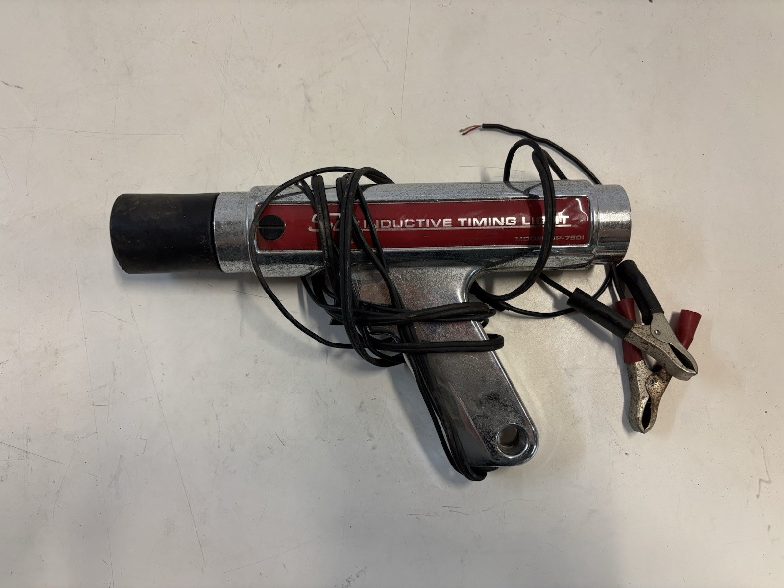Vintage Sun Inductive "Sun Gun" Timing Light 7501 UNTESTED