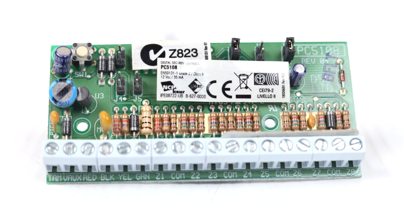 DSC PC5108 PoweSeries 8 Zone Security Expander Module w330