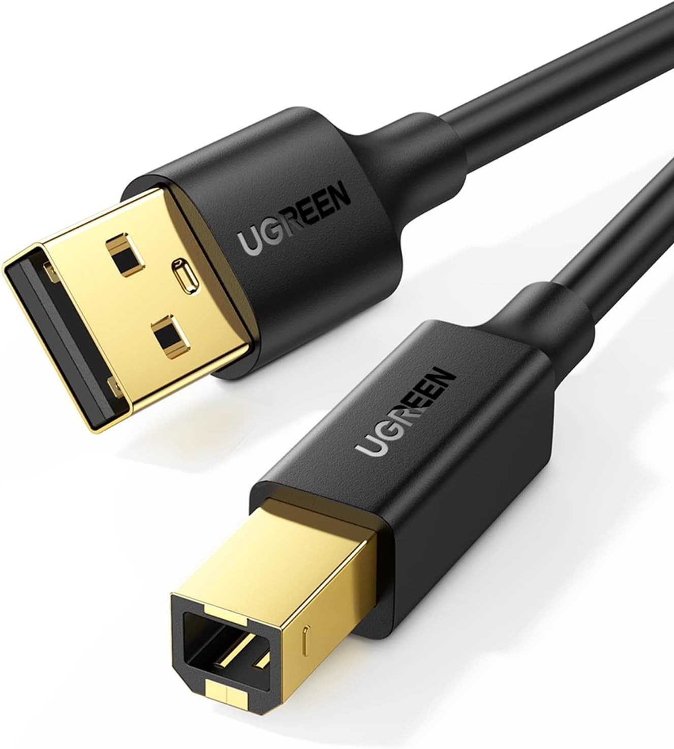 UGREEN 5ft USB A to B Printer Cable - High-Speed for HP Canon Brother Samsung...
