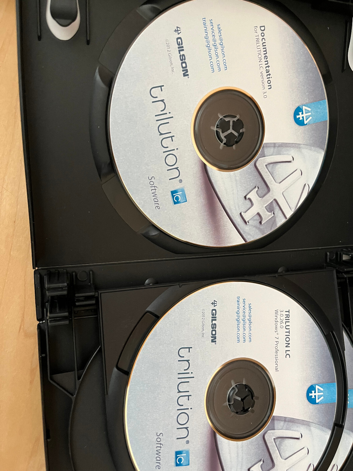 Gilson Trilution LC Software Windows 7 documentation service pack 4 Methods